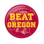 USC Trojans Beat Oregon Button